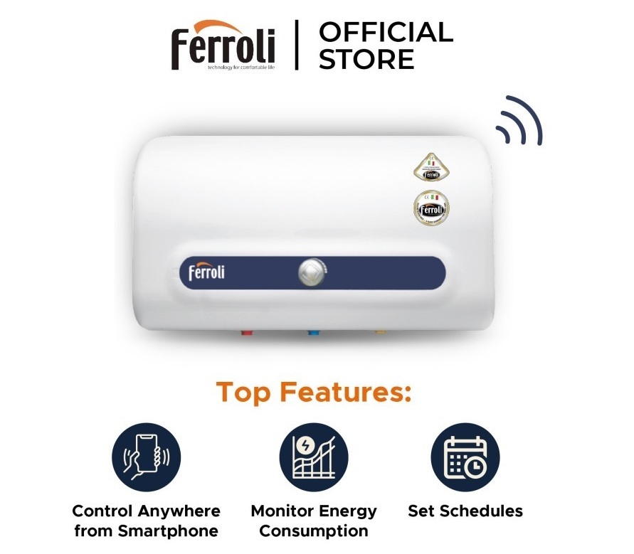 Review Ulasan Produk Ferroli Water Heater Dari Pelanggan